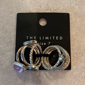 The Limited size 7 set of 6 rings